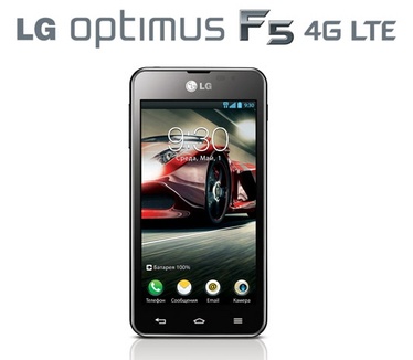 LG Optimus F5 Zwart