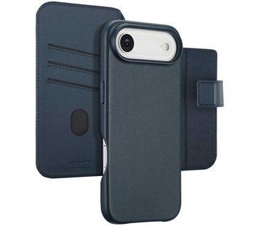 Accezz Leather Bookcase 2-in-1 met MagSafe