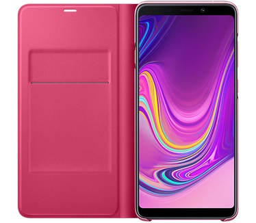 Samsung Wallet Cover (Galaxy A9 2018) Roze