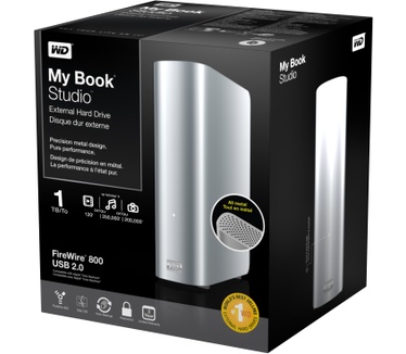 WD My Book Studio FW800/USB 2.0 1TB Zilver
