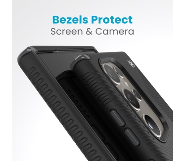 Speck Presidio2 Grip Samsung Galaxy S24 Ultra Black - with Microban