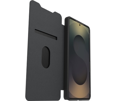 Otterbox React Folio Series voor Samsung Galaxy S25 Ultra, transparant/zwart