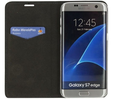 Mobilize Mobilize Magnet Book Stand Case - Samsung Galaxy S7 Edge - Zwart