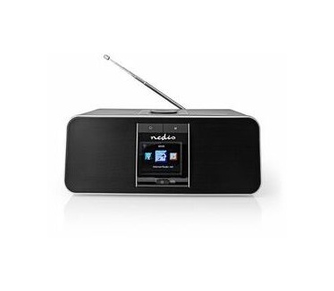 Nedis Internetradio | 42 W | DAB+ | FM | Bluetooth® | Afstandsbediening | Zwart/Zilver