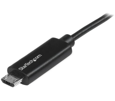 Startech.com 1m Micro-USB kabel met LED oplaad indicator M/M USB naar Micro USB oplaadkabel