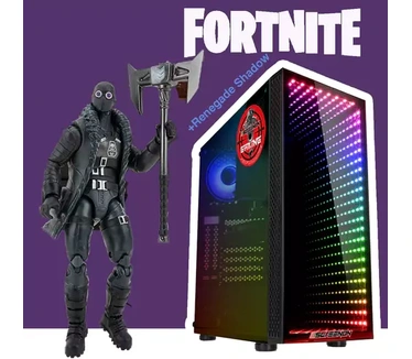 ScreenON - Fortnite Renegade Shadow Hero - GamePC (GamePC + 27 Inch Monitor + Toetsenbord + Muis)