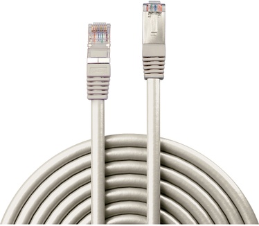 Lindy RJ-45 Cat6 F/UTP 100 m Grijs