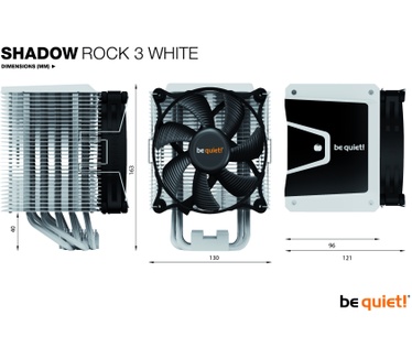 be quiet! Shadow Rock 3 White