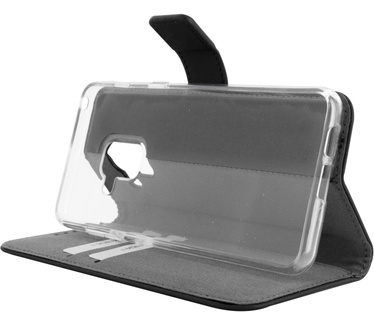 Mobiparts Premium Wallet TPU Case Samsung Galaxy A8 (2018) Black