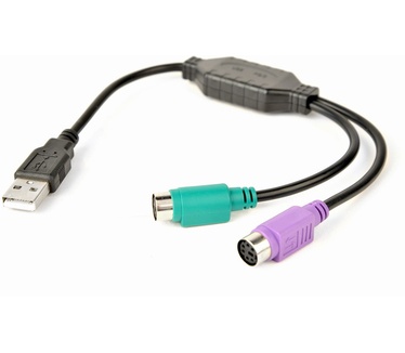 Gembird UAPS12-BK Groen, Paars, Zwart