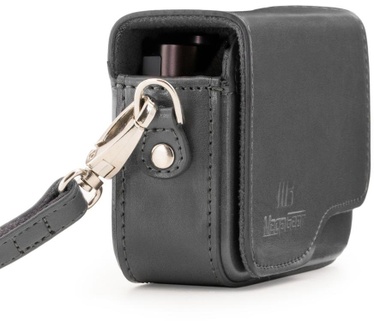 MegaGear MegaGear MG1220 Etui de Protection avec Bandoulière en Cuir pour Appareil Photo Canon PowerShot G9 X Mark II/G9 X Gris