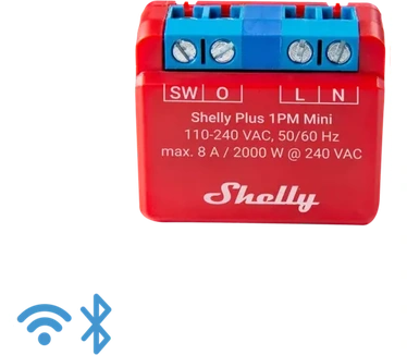 Shelly Plus 1PM Mini relais