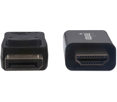 Manhattan DisplayPort to HDMI Cable, 4K, 1.8m, Male to Male, 4K@60Hz (3840 x 2160 at 60Hz), Black