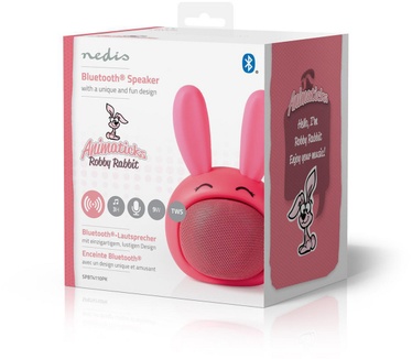 Nedis Animaticks Bluetooth Speaker | 3 uur speeltijd | Handsfree bellen | Robby Rabbit