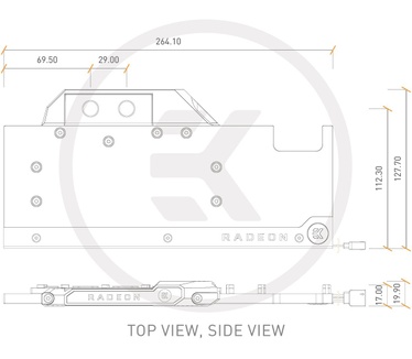 EKWB EK-FC Radeon Vega RGB - Nickel