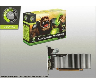 Point of View GeForce 8400 GS GPU