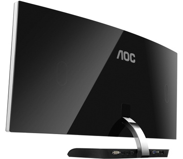 AOC C3583FQ Zilver, Zwart