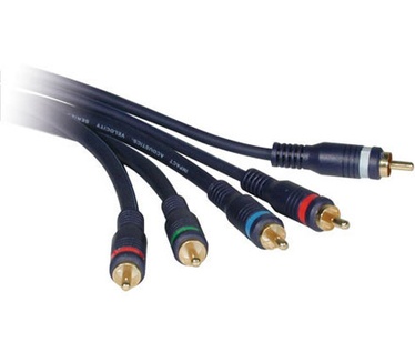 CablesToGo 1m Velocity Component Video/RCA-Type Audio Combination Cable