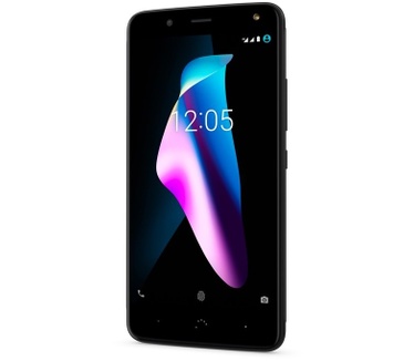 BQ Aquaris V 16GB + 2GB Zwart Wit, Zwart
