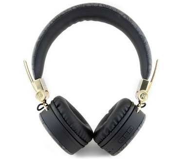 Guess 4G Metal Logo Bluetooth Stereo On-Ear Koptelefoon - Zwart (Zwart)
