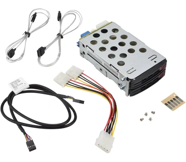 Supermicro - Houder voor opslagschijf - 2.5" - zwart