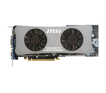 MSI Nvidia N260GTX Lightning Black Editiom