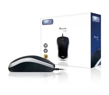 Sweex MI511 Mouse (Zwart)