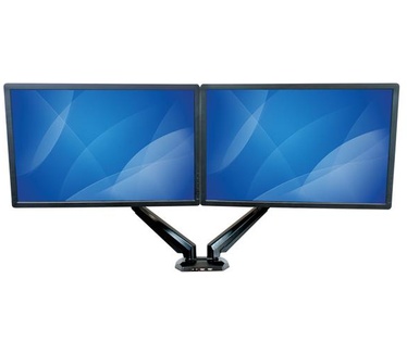 Startech.com Dual monitor arm one touch verstelbare hoogte 2 USB en audio poorten