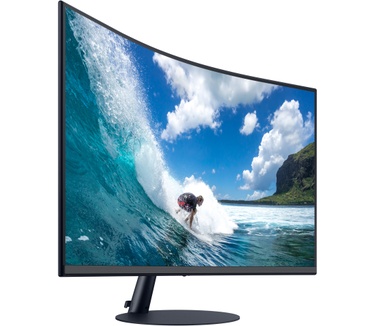 Samsung C24T550FDU Zwart