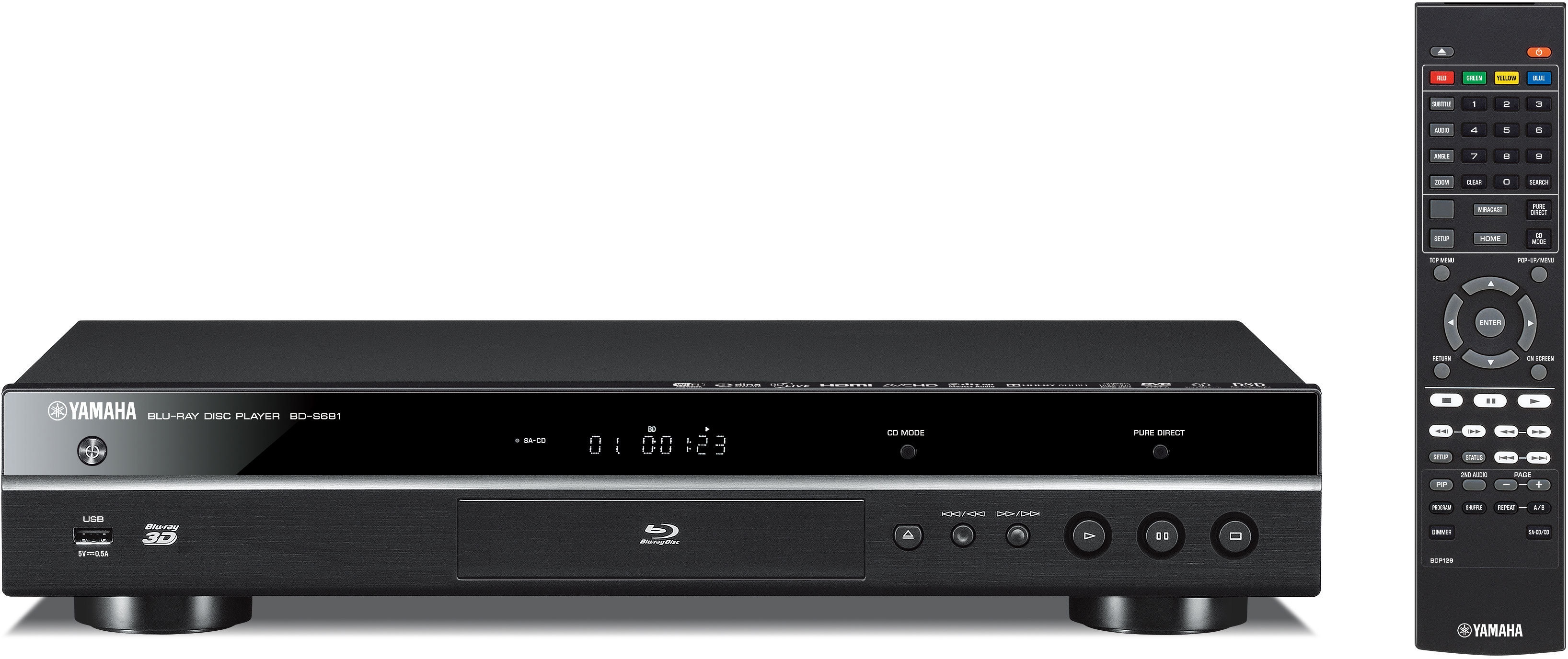 Yamaha BD-S681 Zwart - Kenmerken - Tweakers