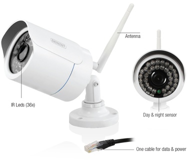 Eminent EM6350 CamLine Pro Outdoor 1080p Full HD IP Camera