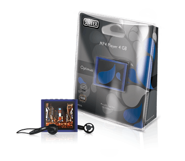 Sweex Optimuo  4GB Blauw