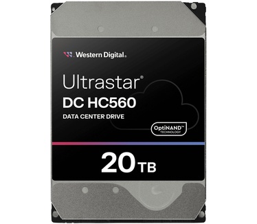 WD Ultrastar DC HC560 (SATA, SED, 565 IOPS), 20TB