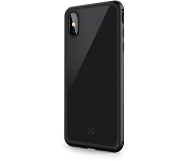 Celly Attraction (iPhone X, iPhone Xs) Zwart