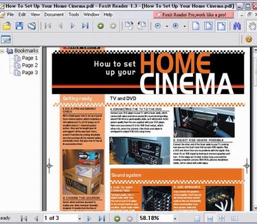 Foxit Reader 1.3 screenshot (resized)