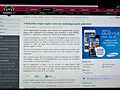 Sharp Aquos 70LE835 browser