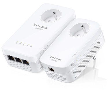 TP-Link AV1200 Gigabit Powerline ac Wi-Fi Kit met Stopcontact TL-WPA8635P KIT