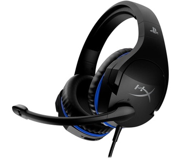 HP Cloud Stinger - Gaming Headset - PS5-PS4 (Black-Blue) (Blauw, Zwart)