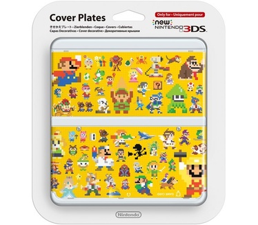 Nintendo New 3DS Coverplate 8-Bit Mario