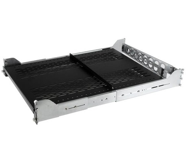 Startech.com 2U ventilerende uitschuifbaar rack lade met kabelbeheerarm & instelbare montagediepte 56,7 kg