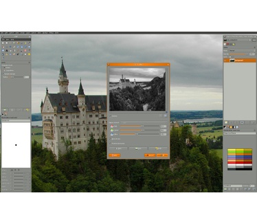 Gimp screenshot