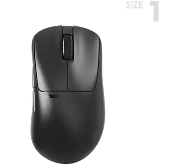 Pulsar Xlite V3 Mini - Muis - Bedraad & draadloos - PAW3395 - 26000 DPI - zwart