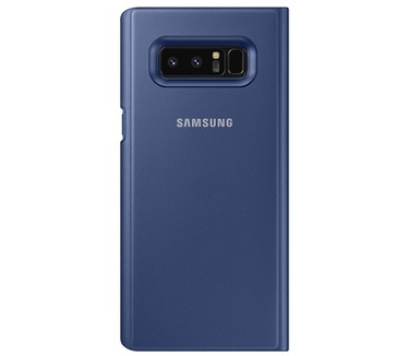 Samsung Galaxy Note 8 Clear View Standing Cover  Blauw