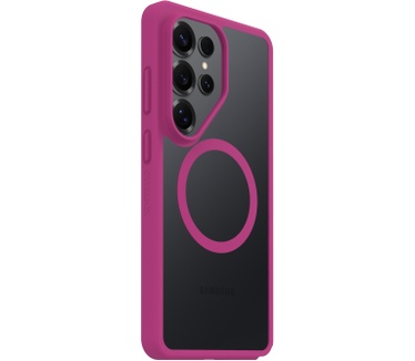 Otterbox React Magnets Series voor Samsung Galaxy S26 Ultra, Rose Crystal (Galaxy S26 Ultra) Transparant