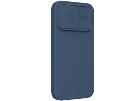 Nillkin CamShield Magnetic Silicone - iPhone 13 Pro (6.1") Blauw