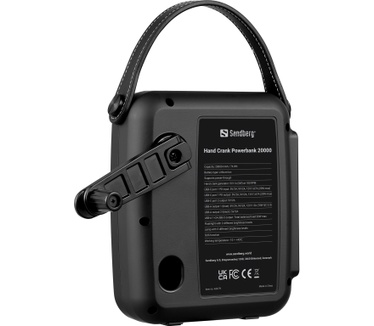 Sandberg Hand Crank Powerbank 20000
