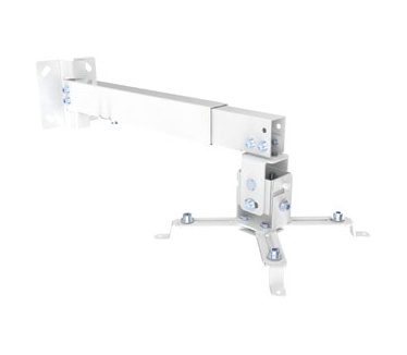 Equip Projector Ceiling Wall Mount Bracket, White