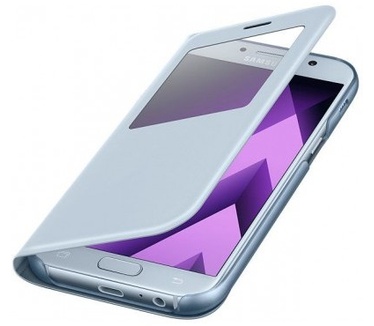 Samsung Galaxy A5 (2017) S-View Standing Cover - EF-CA520PL - Blue