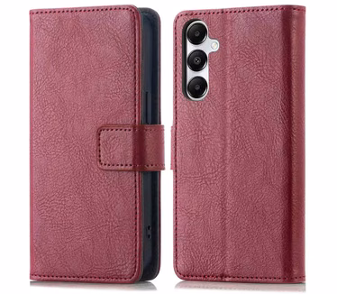 Imoshion Luxe Bookcase voor Samsung Galaxy A56 Bordeaux Rood