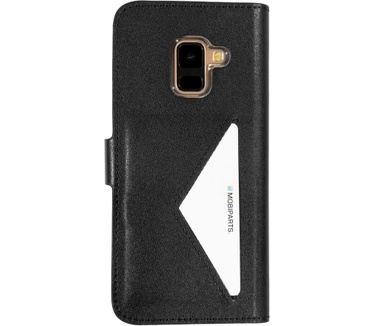 Mobiparts Classic Wallet Case Samsung Galaxy A8 (2018) Black